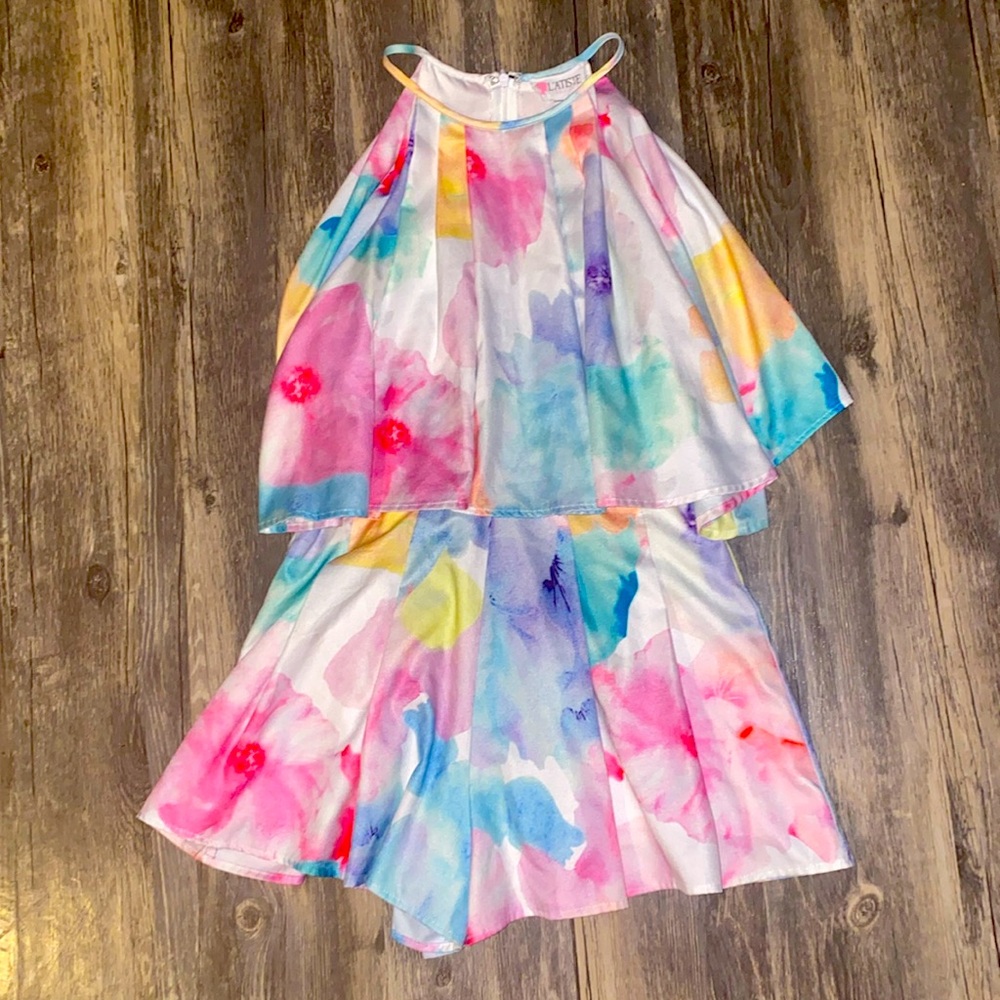 l'atiste romper size small multicolored